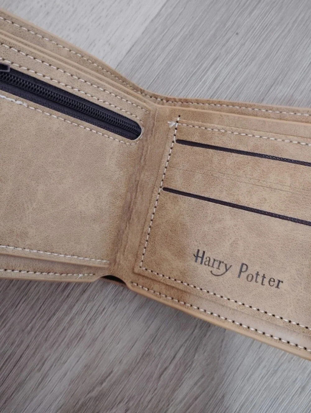 New harry potter anime manga leather wallet